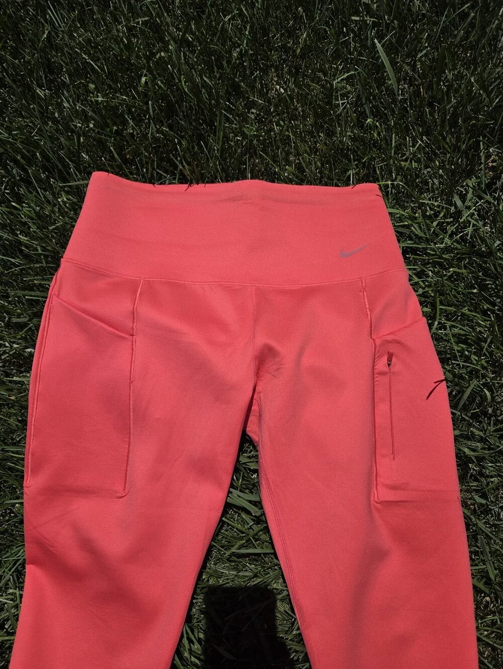 Nike Dri-FIT Go Tights Running Bright Pink Coral Size L